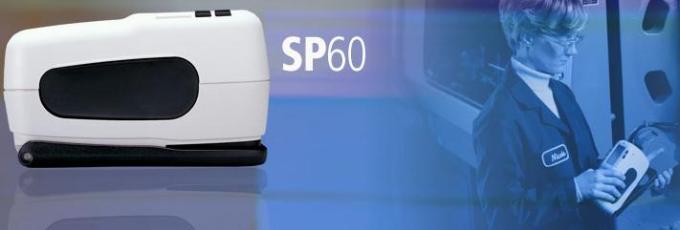 X-rite SP60 Portable Sphere Spectrophotometer เครื่องมือการจัดการสีถูกแทนที่ด้วย CI60