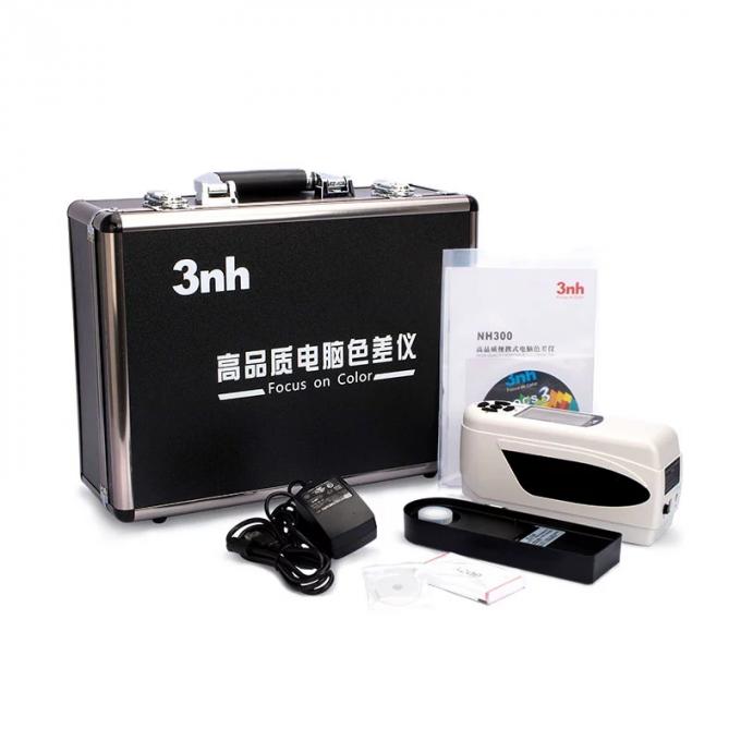 ราคาถูก 3nh NH300 Colorimeter Chroma Meter สีเครื่องทดสอบที่มี 8 มิลลิเมตรรูรับแสงวัด