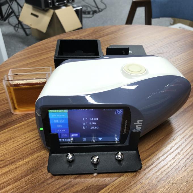 ผงสี spectrophotometer YS3060 3nh สำหรับมะเขือเทศวางสบู่กาแฟแตกต่างของสีตรวจสอบ