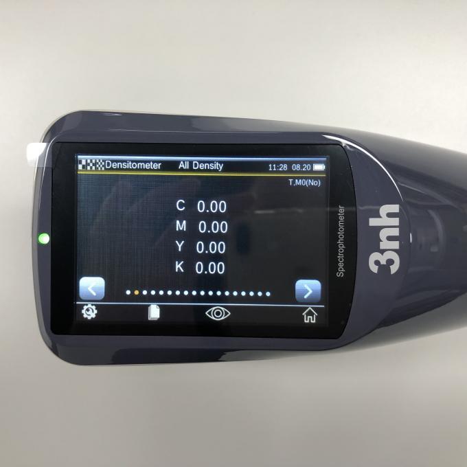 45/0 Portable Spectrodensitometer YD5010 3nh เท่ากับ Xrite Exact Spectrophotometer มาตรฐานที่แน่นอน