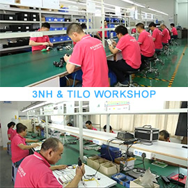 ไฟส่องสว่างค้นหา 3nh CR2 Pocket Colorimeter Bluetooth 5.0 8mm Aperture 2