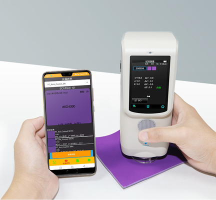 CR9 3nh Colorimeter รถ Paint Intelligent Spectrophotometer Optical Focus