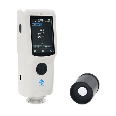 3nh CR9 เครื่องวัดสเปกโตรโฟโตมิเตอร์แบบพกพา Digital Color Analysis Meter Fabric สิ่งทออาหารห้องปฏิบัติการ Colorimeter